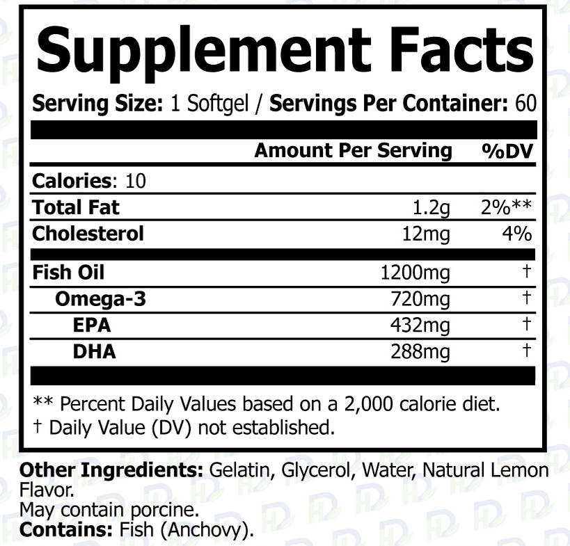 Omega 3 - Fish Oil