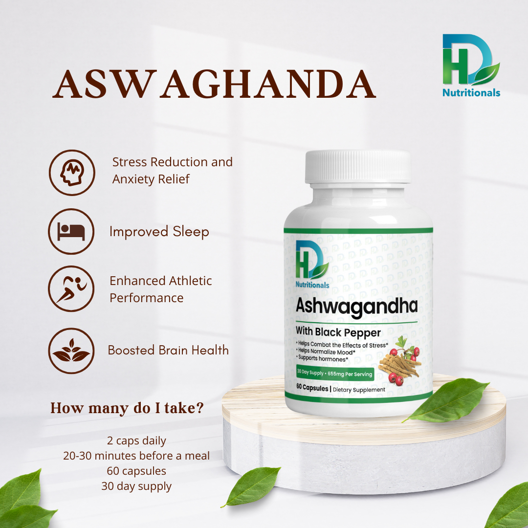 Organic Aswagandha, 655mg