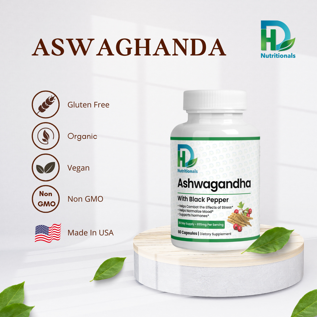 Organic Aswagandha, 655mg