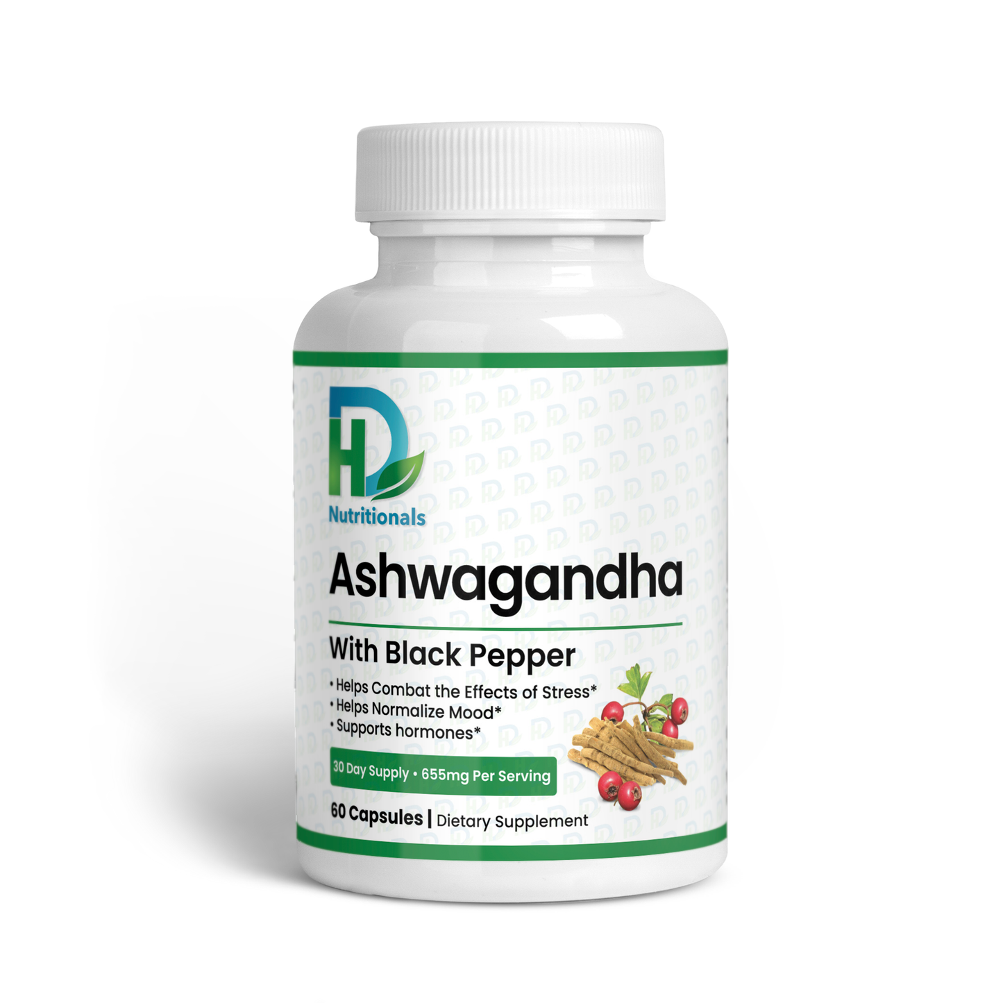 Organic Aswagandha, 655mg
